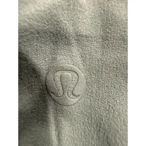 Lululemon Nulu Asymmetrical‎ Yoga Bra Light Blue Grey Size 4 LW2DTKS thumbnail 4