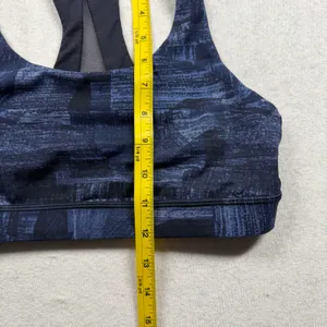 Lululemon Invigorate Bra Women’s Size 8 Transition Multi Midnight Navy thumbnail 7