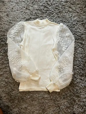 Flying Tomato White Puff Sleeve Blouse thumbnail 3