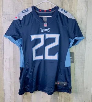 Tennessee Titans #22 Derrick Henry Size XXL Women’s Jersey thumbnail 1