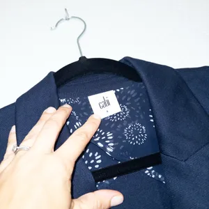 CAbi Classic Navy Blue Grand Slam Nautical Blazer Size 4 thumbnail 5