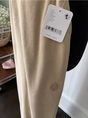 NEW Free People Comeback Jogger ~Incense Taupe ~Large thumbnail 7