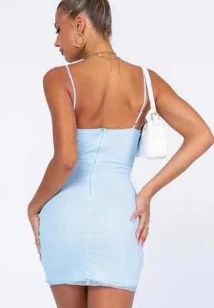 Princess Polly Blue Dress thumbnail 2