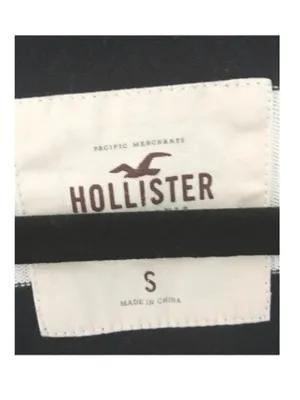 Hollister ★ Varsity Collegiate Rugby Stripe Cardigan Sweater ★ Navy White ★ S thumbnail 10