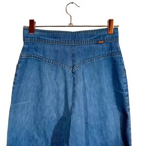 Vintage 70s Levi's Orange Tab Patch Pocket High Waisted Bell Bottoms Flare Jeans thumbnail 6