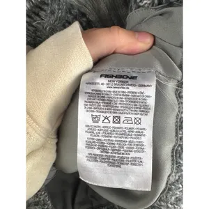 Women’s FishBone XL Gray Zip Knit Cardigan thumbnail 5