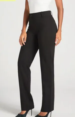 BetaBrand Classic Dress Pant Yoga Pants Size Medium Black thumbnail 3