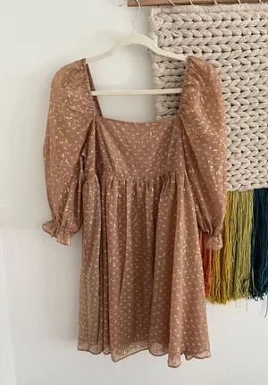Boutique Pink Sequin Dress thumbnail 2