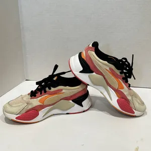 Puma RS-X Reinvention Women's Sneakers Beige Pink chunky Athletic Shoes Size 6.5 thumbnail 9