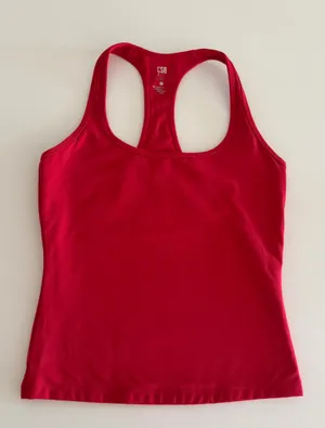 CSB Form Racerback tank Red Size M thumbnail 3