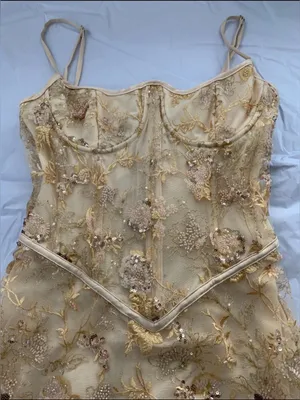 House of CB Blush Embroidered Lace Maxi Dress thumbnail 7