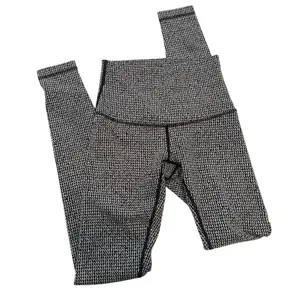 Lululemon High Times‎ Leggings Teeny Tooth Women's 4 White Black Houndstooth thumbnail 8