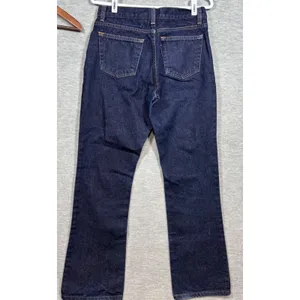 Vtg Y2K Old Navy Blue Jeans‎ Bootcut Dark Wash Denim Women Size 10 Casual thumbnail 3