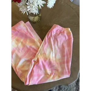 Beach Break Pink Tie Dye Wide Leg Pants Medium thumbnail 6