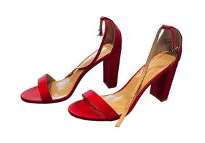 Lulu's Striking Scarlet Heels thumbnail 4