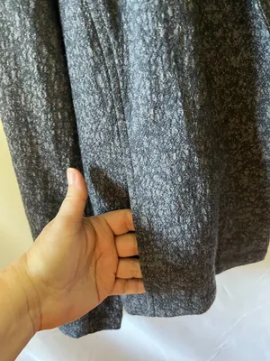 Eileen Fisher Black and White Tweed Blazer, Size M thumbnail 5