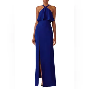 Amanda Uprichard Blue Piazza Gown Size‎ XS thumbnail 3