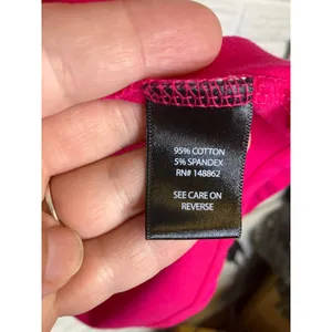 Torrid foxy off the shoulder skater dress‎ pockets hot pink women's size 0/large thumbnail 4