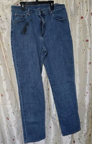 Women’s full‎ blue jeans sz 12 long thumbnail 1