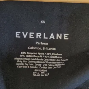 Everlane Women's The Perform Bike Short Size Extra Small Black Lightweight‎ thumbnail 12