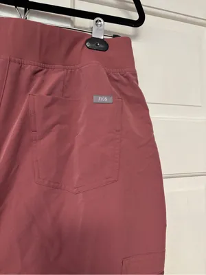 Figs Zamora Joggers Mauve Dusty Rose Jogger Scrub Pants Size Large Petite Scrubs thumbnail 7