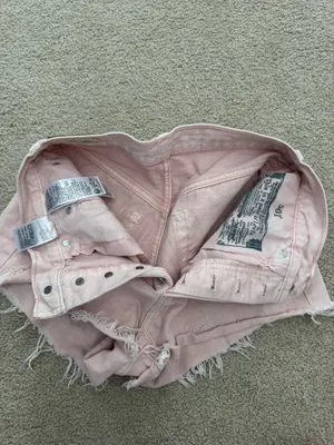 Levi’s Jean Shorts 501 Denim Pink thumbnail 3
