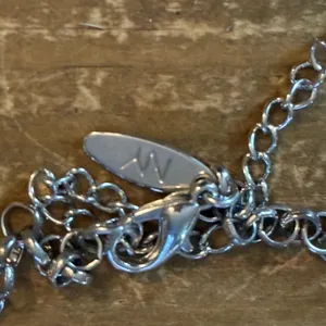 Ny Collection silver tone floral charms statement bib necklace thumbnail 3