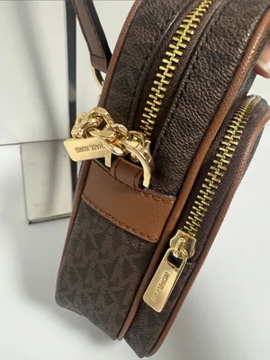 Michael Kors Jet Set Travel Signature Logo Crossbody Bag thumbnail 3