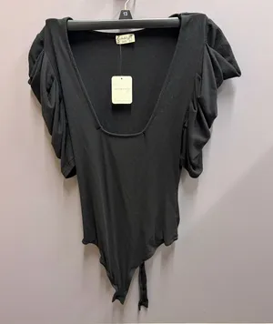 Intimately Free People Bodysuit Black XS thumbnail 1