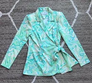 ASOS Desgin Tie Dye Jacket sz US 6 thumbnail 1