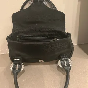 Bag Chic Black Satchel with Silver Buckle Accents by ROCCOBAROCCO/lovely clean thumbnail 8