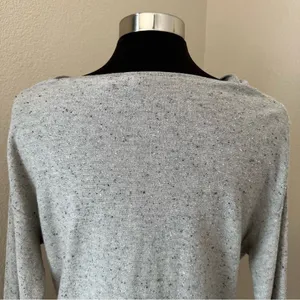 Anthropologie Gray Cowl Neck Sweater thumbnail 6