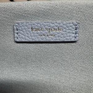 Kate Spade Sky Blue Textured Pouch thumbnail 3