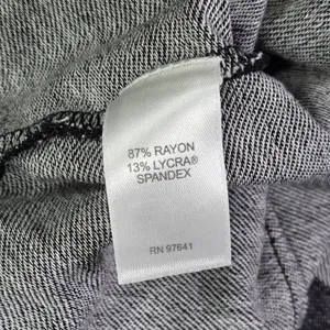 J.Jill Wearever Collection Trousers Womens Small‎ Gray Knit Wide Leg Pants S thumbnail 5