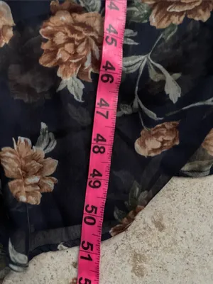 Abercrombie & Fitch Emerson Chiffon Long Sleeves Midi Floral Dress thumbnail 17