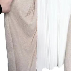 Sandro Paris Sheer Pleated Open Face Cardigan T2 Or Medium thumbnail 7