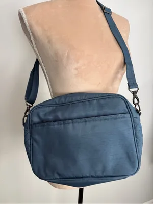lug Quilted Navy Blue Crossbody Bag thumbnail 5