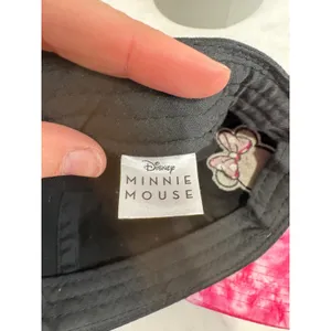 Disney‎ Minnie Mouse Baseball Cap Hat Black Pink Tie Dye Adjustable QQC2568 thumbnail 6
