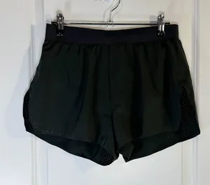 Lululemon Black Final Mile Run Shorts 3” inseam thumbnail 1
