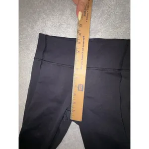 lululemon black mesh panels 4 cropped leggings capri thumbnail 7