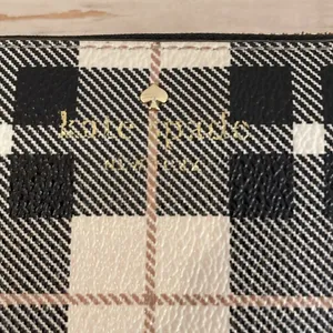 Kate Spade Plaid wallet thumbnail 2