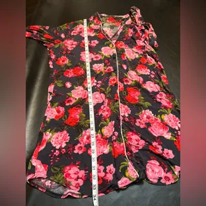Victoria's Secret Floral Cozy Gown. Size M thumbnail 10