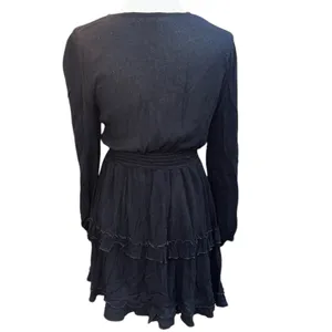 Altar'd State Lexley Ruffle Dress Black Size Small‎ thumbnail 4