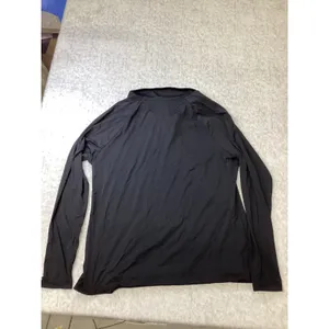 Lands End‎ Womens L 14-16 Black Quarter Zip Pullover Long Sleeve Athletic Top thumbnail 3