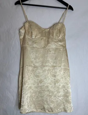 Princess Polly NWT Champagne Pop Mini Dress Womens US Size 10 thumbnail 9