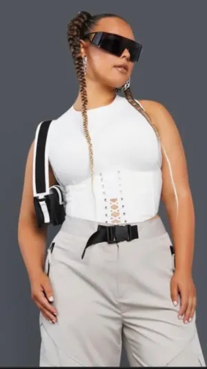 Poster Girl tank corset thumbnail 1