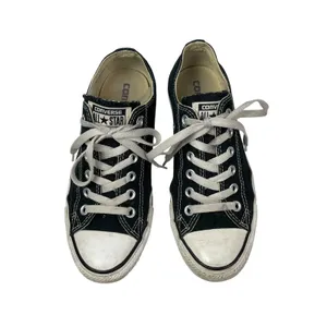 Converse Chuck Taylor All Star Ox Unisex Black Low Top Lace Up Sneakers W7 M5 thumbnail 2