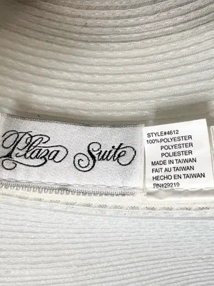 American Vintage Vintage Ivory White Wide Brim Floral Fascinator Derby Hat Wedding Church Bride thumbnail 15