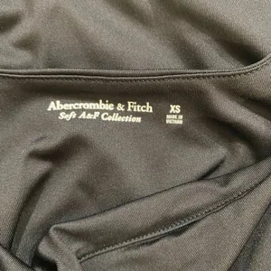 Abercrombie & Fitch Soft Collection Ruched Black Bodysuit Size XS thumbnail 3