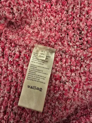 Free People BFF Cardigan Open Front in a Prickly Pear pink color S thumbnail 8